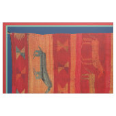 Wild Mustangs Südwest-Design in Rot Stoff (Fat Quarter (45,7 x 55,9 cm))