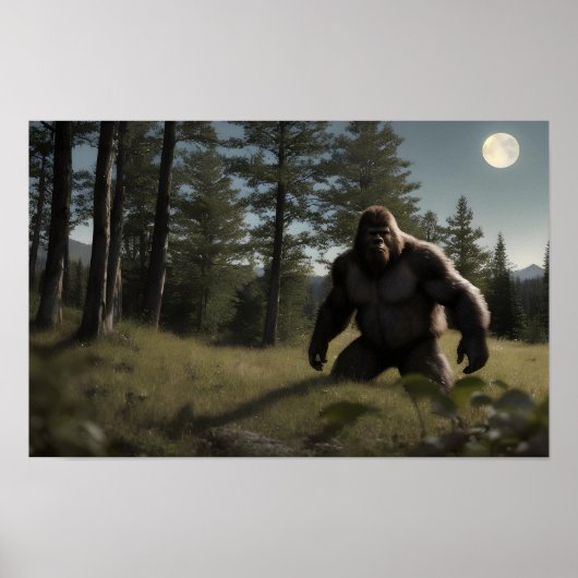 Wild Mystique II: Der rätselhafte Bigfoot Poster (Vorne)