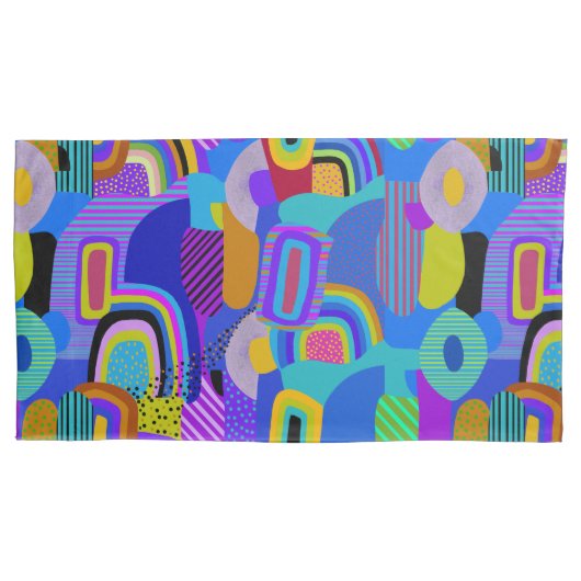 Wild n Crazy Maximalist King Kissen Cover Set (Vorderseite-Links)