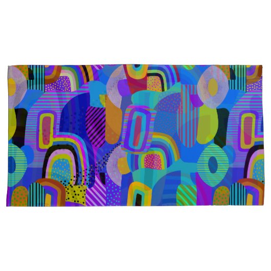 Wild n Crazy Maximalist King Kissen Cover Set (Vorderseite-Rechts)