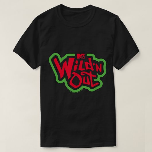 Wild N Out Green And Red Logo  T-Shirt (Design vorne)