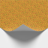 Wild Nature Cactus Bushes Pattern Geschenkpapier (Ecke)