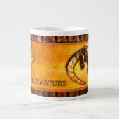 WILD NATURE - CROCODILE-DILE-DILE Design Collectio Jumbo-Tasse (Vorderseite)