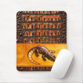 WILD NATURE - CROCODILE-DILE-DILE Design Collectio Mousepad (Mit Mouse)
