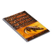 WILD NATURE - CROCODILE-DILE-DILE Design Collectio Notizblock (Rechte Seite)
