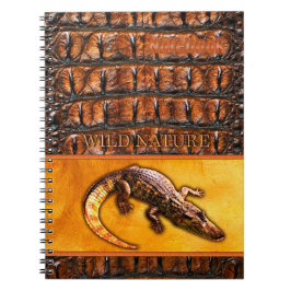 WILD NATURE - CROCODILE-DILE-DILE Design Collectio Notizblock