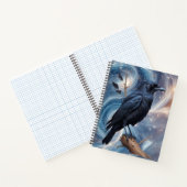 Wild Nature Crow-Raven Notepad Notizblock (Innenseite)