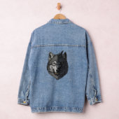 Wild Nature Crow-Wolf Raven Jeansjacke (Hangar)