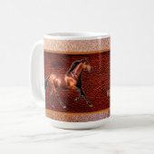 WILD NATURE - HORSE Design Collection Kaffeetasse (Vorderseite Links)