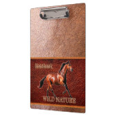 WILD NATURE - HORSE Design Collection Klemmbrett (Links)