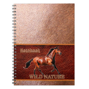 WILD NATURE - HORSE Design Collection Notizblock