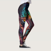 Wild Neon Natures Tiger Leggings (Rechts)