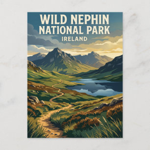 Wild Nephin Nationalpark Irland Postkarte