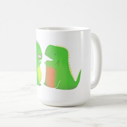 Wild niedliche Tasse (VorderseiteRechts)