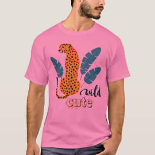 Wild Niedlicher T - Shirt - Tiger Graphic Design