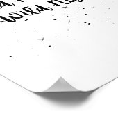 Wild Nights Emily Dickinson Poster (Ecke)