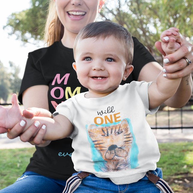 Wild One 1. Geburtstag Baby Strampler (Von Creator hochgeladen)