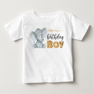 Wild One 1. Geburtstag Elephant Baby T - Shirt