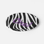 Wild One 1. Geburtstag Party Safari Pappteller (Schrägansicht)