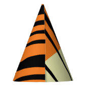 Wild One 1. Geburtstag Party Safari Partyhütchen (Rückseite)