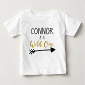 Wild One 1. Geburtstag T - Shirt (Vorderseite)