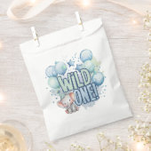 Wild One 1. Geburtstag Wasserfarbe Geschenktütchen (Ausgeschnitten)