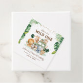 Wild One 1st Birthday Safari Animals Geschenkanhänger (Beispiel)