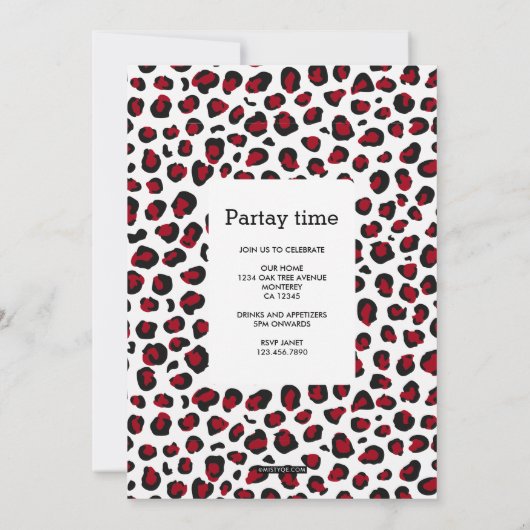 Wild One Abschluss Ankündigung (Rückseite)