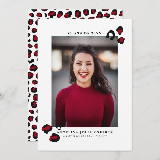 Wild One Abschluss Ankündigung (Vorne/Hinten)