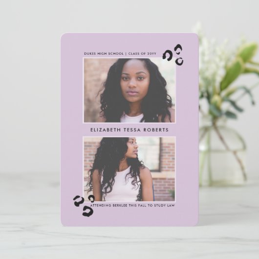 Wild One Abschluss Ankündigung (Stehend Vorderseite)