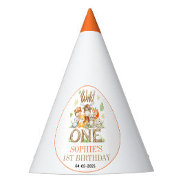 Wild One Animal 1st Birthday Party | Safari Jungle Partyhütchen