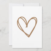 Wild One Animals Moderne einfache Baby Boy Dusche Einladung (Rückseite)