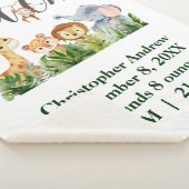 Wild One Baby Animals Jungle Safari Geburtsstaten Sherpadecke (3/4)