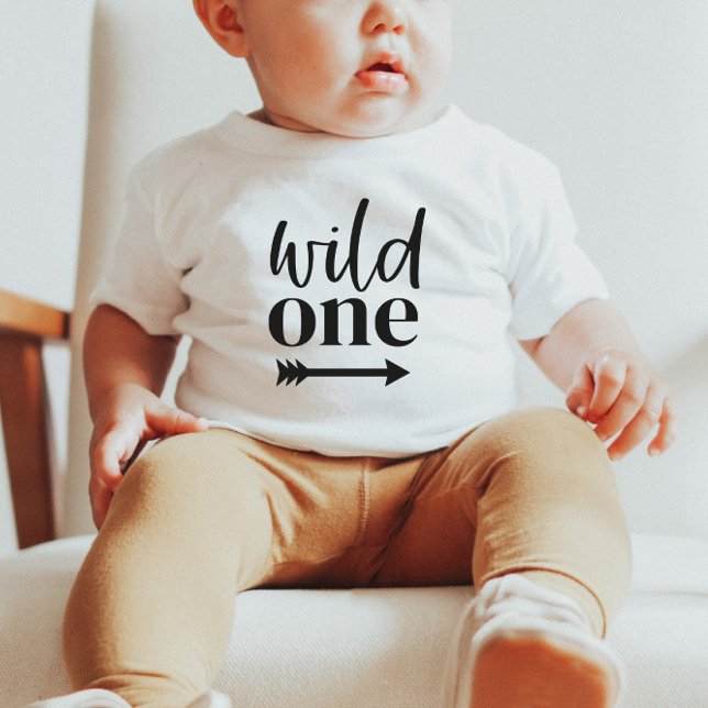 Wild One Baby Baby T-shirt (Von Creator hochgeladen)