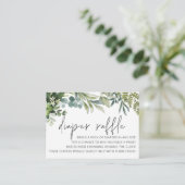 Wild-One-Baby-Raffle Begleitkarte (Stehend Vorderseite)