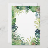 Wild One Baby Shower Einladung (Rückseite)