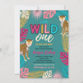 Wild One Baby Shower Einladung | Wild One Dusche (Vorderseite)