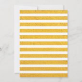 Wild One Baby Tiger Child Niedlich erster Geburtst Einladung (Rückseite)