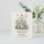 Wild One Baby Woodland Animals Baby Shower (Stehend Vorderseite)