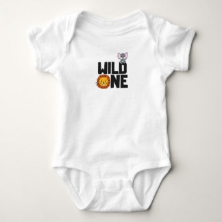 Wild One Baby's First Birthday Säugling Shirt