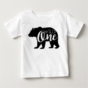 Wild-One-Bären   Erste Geburtstagspartei Baby T-shirt