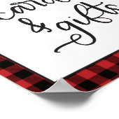 Wild-One-Bären Red Buffalo Karierte Karten und Ges Poster (Ecke)