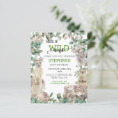 Wild One Birthday Australian Animals (Stehend Vorderseite)