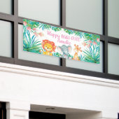 Wild One Birthday banner backdrop (Äußeres Gebäude)