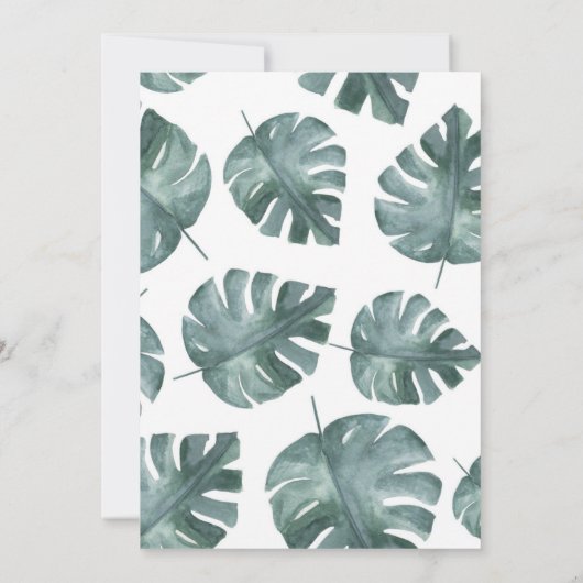 Wild One Birthday Boy Einladung (Rückseite)