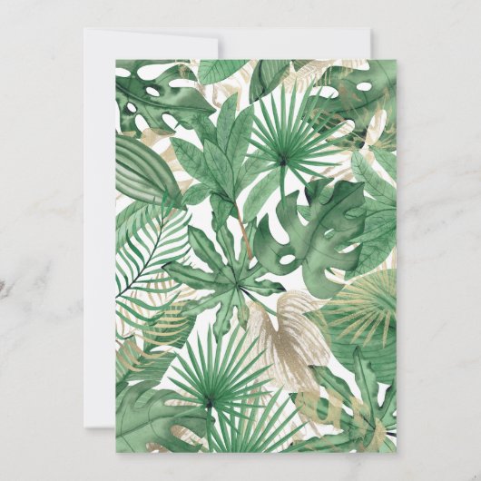 Wild One Birthday Boy Safari Animals Einladung (Rückseite)