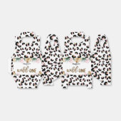 Wild One Birthday Leopard Print Wild Jungle Party Geschenkschachtel (Ungefaltet)