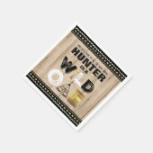 Wild One Birthday Party Napkin King of the Wild Serviette (Ecke)