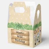Wild One Birthday Safari Geschenkschachtel (Geöffnet)