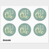 Wild One Birthday Sticker (Blatt)